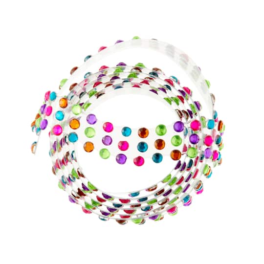 Michaels, Bling on a Roll™ Rainbow Rhinestones by Recollections™ – Category: Stickers